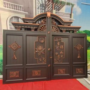 Cổng Nhôm Cao Cấp Sơn Tĩnh Điện Cho Biệt Thự Và Sân Vườn