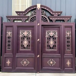 Cổng Nhôm Tân Cổ Điển Phong Cách Hoàng Gia Cao Cấp